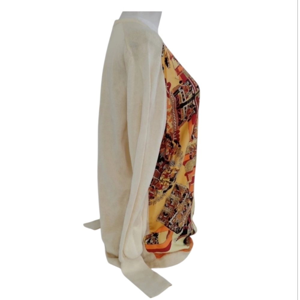 Hemes Colorful Button-Up Blouse Cotton/Silk - Picture 5 of 13